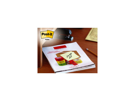 Post-it Bloc-notes adhésif, 76 x 76 mm, jaune, 18+6 gratuits