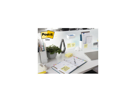 Post-it Bloc-notes adhésif, 51 x 38 mm, jaune, 16+4 gratuits