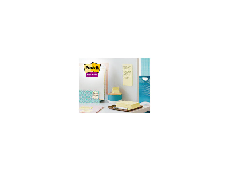 Post-it Bloc-notes super sticky Recycling notes, ligné