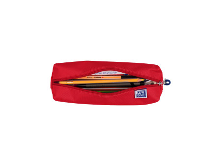 Oxford Trousse, polyester, rectangulaire, petit, rouge