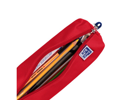 Oxford Trousse, polyester, rectangulaire, petit, rouge