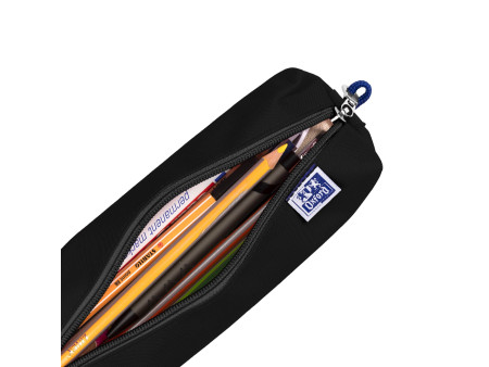 Oxford Trousse, polyester, rectangulaire, petit, noir