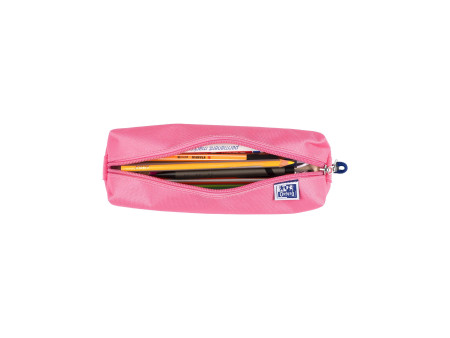 Oxford Trousse, polyester, rectangulaire, petit, rose