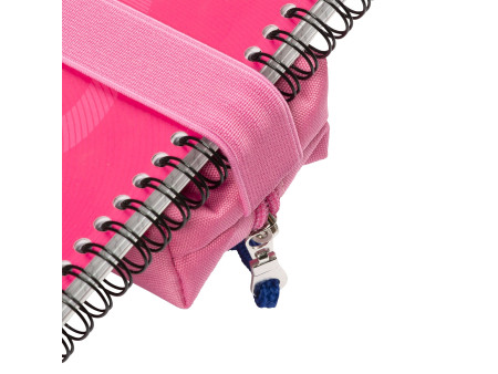 Oxford Trousse, polyester, rectangulaire, petit, rose