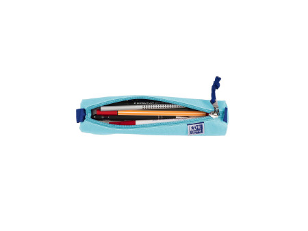 Oxford Trousse, polyester, rond, petit, aqua