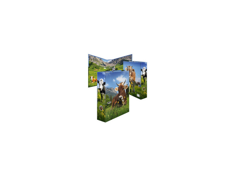 HERMA Classeur à motif 'Vache d'alpages', A4