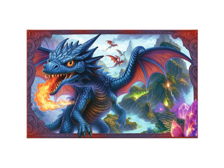 HERMA Sous-main 'Dragons', (L)550 x (H)350 mm