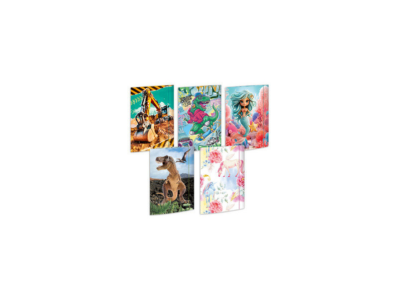 RNK Verlag Carton à dessin 'Tendance', A3 - assortiment