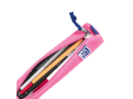 Oxford Trousse, polyester, rond, petit, rose