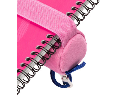 Oxford Trousse, polyester, rond, petit, rose