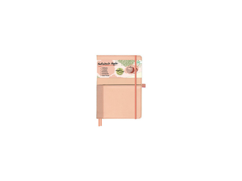 RNK Verlag Cahier Vegan 'Coffee', quadrillé, A5