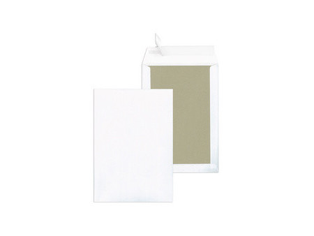 MAILmedia Pochette d'expédition C4 avec dos carton, marron