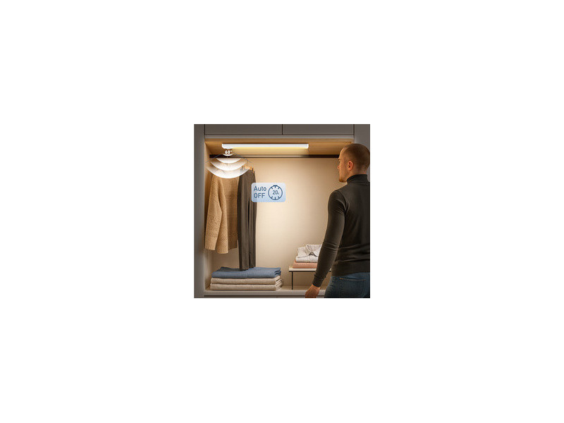 LogiLink Lampe sous-meuble LED, 400 mm, capteur de mouvement
