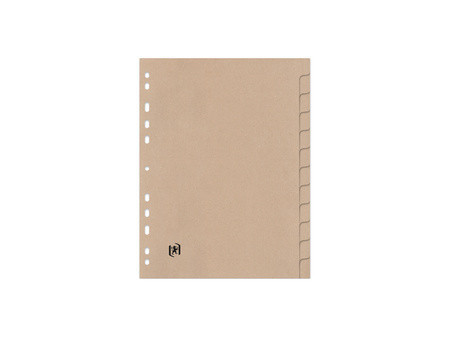 Oxford Intercalaires carton TOUAREG, uni, A4, 5 touches