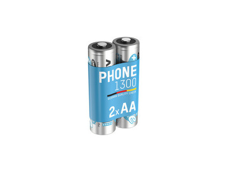 ANSMANN Pile Dect NiMH, Mignon AA, 1.800 mAh, blister de 2