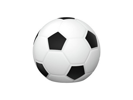 ANSMANN Veilleuse LED en silicone Football, blanc/noir