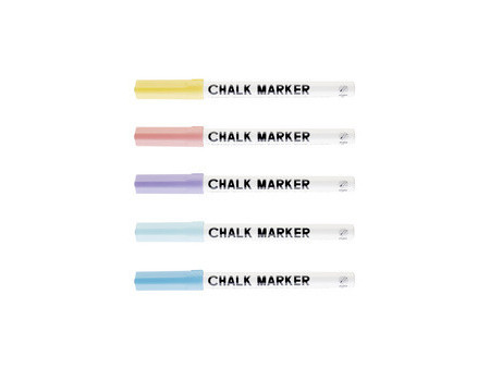folia Marqueur craie PASTEL, set de 5