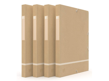 Oxford Chemise kangourou Touareg, A4+, dos: 25 mm, beige