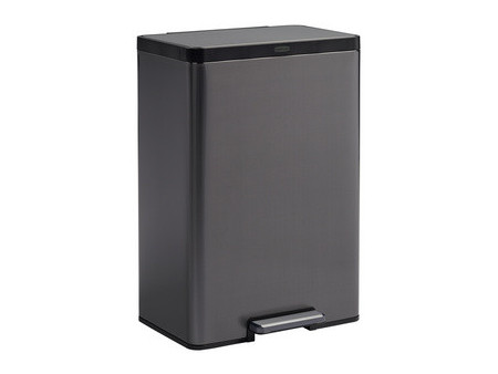 Rubbermaid Collecteur à pédale Elite Dual Stream, 60 litres