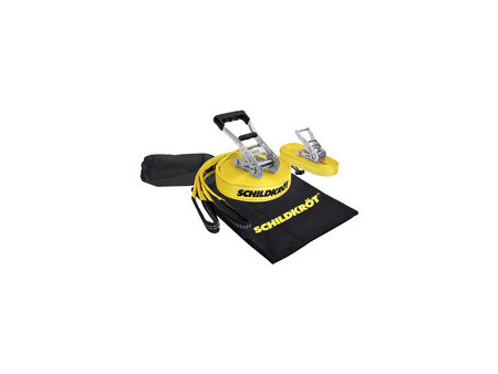 SCHILDKRÖT Slackline, longueur: 15 m, jaune