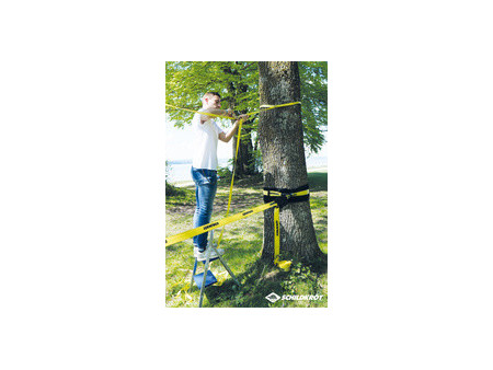 SCHILDKRÖT Slackline, longueur: 15 m, jaune