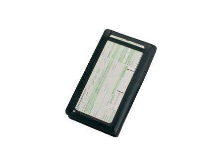 Alassio Organiseur de voyage, cuir nappa, noir