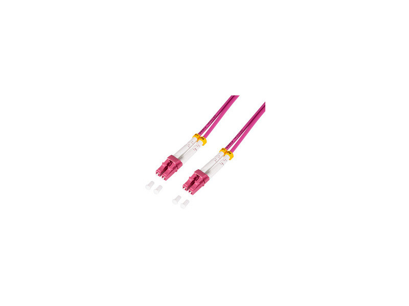 LogiLink Câble patch fibre optique armé, 2x LC-Duplex, 10 m