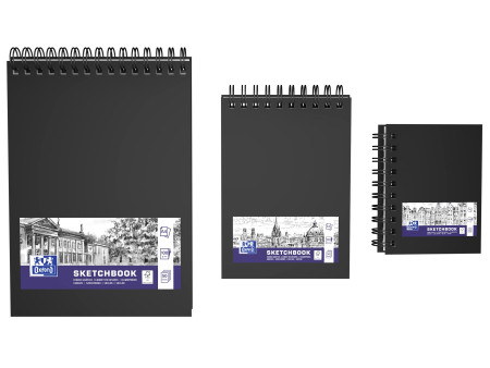 Oxford Cahier de croquis, reliure intégrale, A6, 80 feuilles