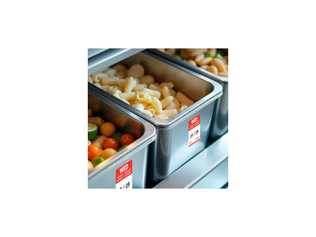 AVERY Étiquette jour THU, 25 x 25 mm, marron