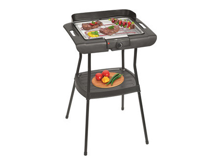 CLATRONIC Barbecue électrique sur pied BQS 3508, noir