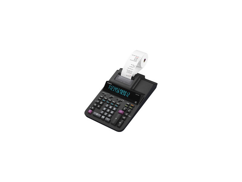 CASIO Calculatrice imprimante DR-200R-BK, noir