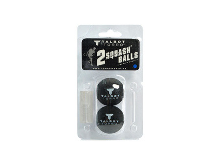 TALBOT torro Balle de squash, extra lent, noir/jaune