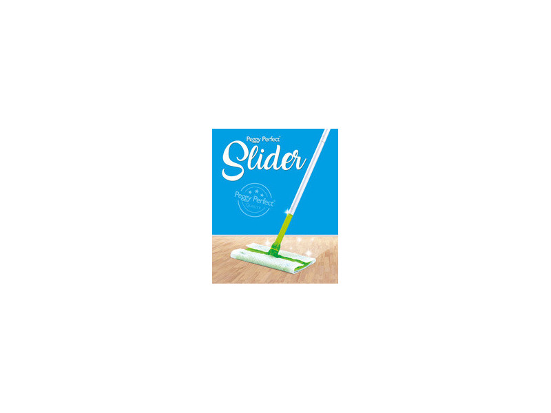 Peggy Perfect Slider Starter Set, balai + 8 lingettes