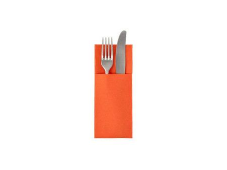 PAPSTAR Serviette pochette 'ROYAL Collection', nectarine