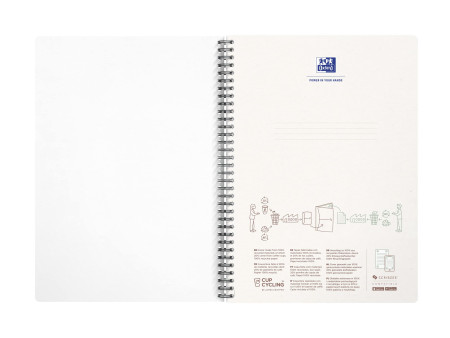 Oxford Office Cahier à spirale My Rec'Up, A4, quadrillé