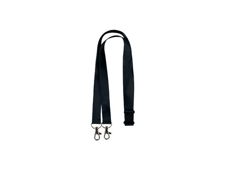 AVERY Tour de cou avec double mousqueton, 20 x 440 mm, noir