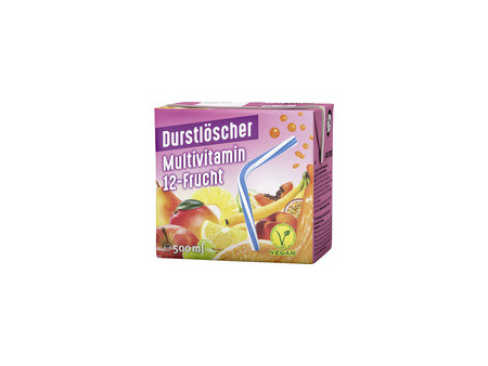 Durstlöscher Boisson rafraîchissante multivitamine 12 fruits
