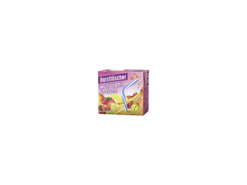 Durstlöscher Boisson rafraîchissante multivitamine 12 fruits