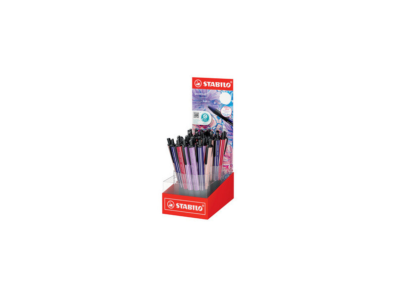 STABILO Stylo à bille pointball NatureCOLORS, présentoir