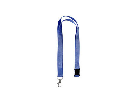 AVERY Tour de cou, en rPET, 20 x 440 mm, tons bleus
