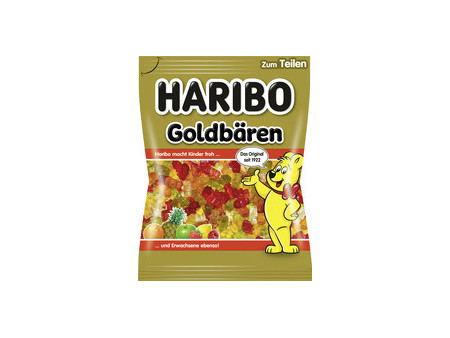 HARIBO Bonbon gélifié aux fruits Goldbären, sachet de 175 g