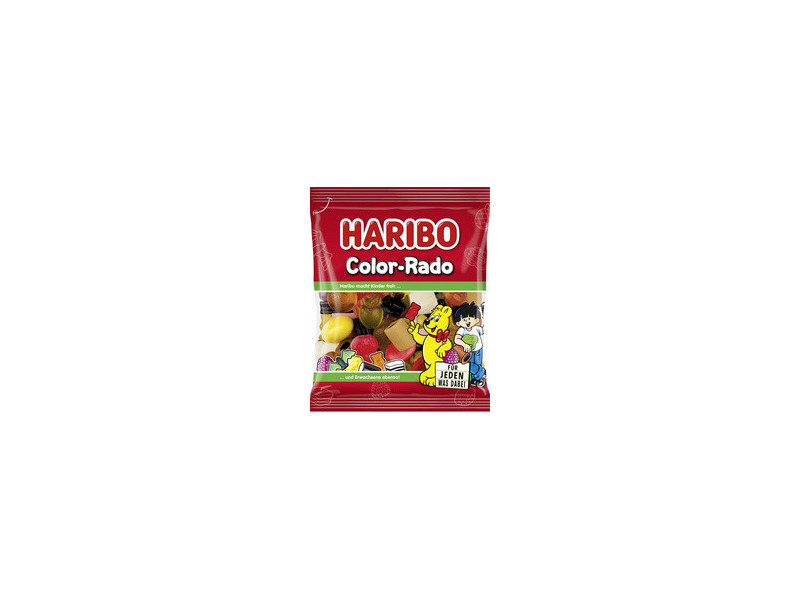 HARIBO Bonbon gélifié aux fruits COLOR-RADO, sachet de 175 g