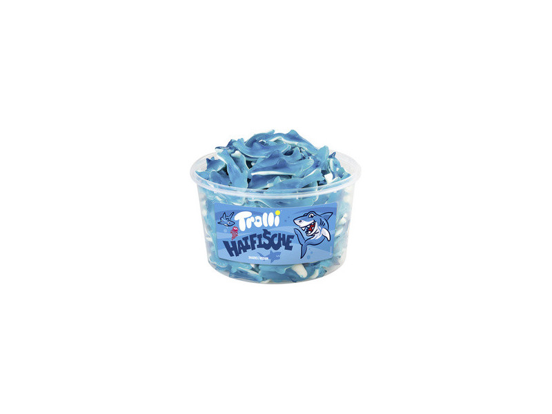 Trolli Bonbon gélifié aux fruits REGUINS, boîte de 150