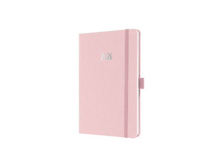 sigel Agenda de poche Jolie Feel 2026, textile, A5, bleu