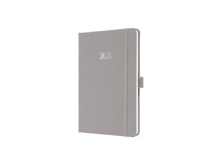sigel Agenda de poche Jolie Feel 2026, textile, A5, bleu