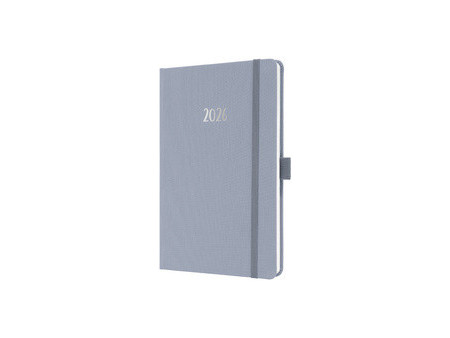 sigel Agenda de poche Jolie Feel 2026, textile, A5, rose
