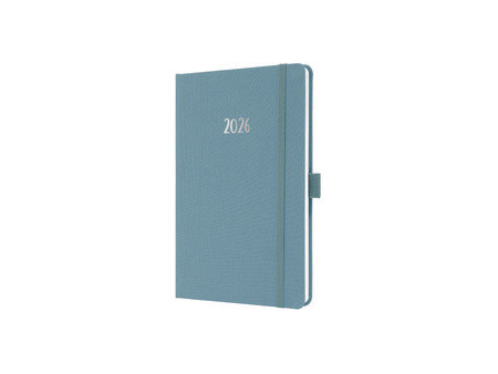 sigel Agenda de poche Jolie Feel 2026, textile, A5, rose