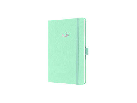 sigel Agenda de poche Jolie Feel 2026, textile, A5, lilas