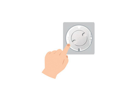 LogiLink Cache-prise à fermeture automatique, set de 10