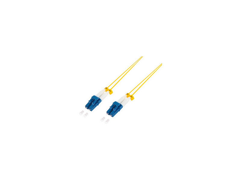LogiLink Câble patch fibre optique, 2x LC-Duplex, OS2, 3,0 m